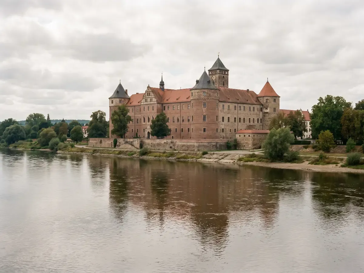 Schloss Hartenfels in Torgau an der Elbe