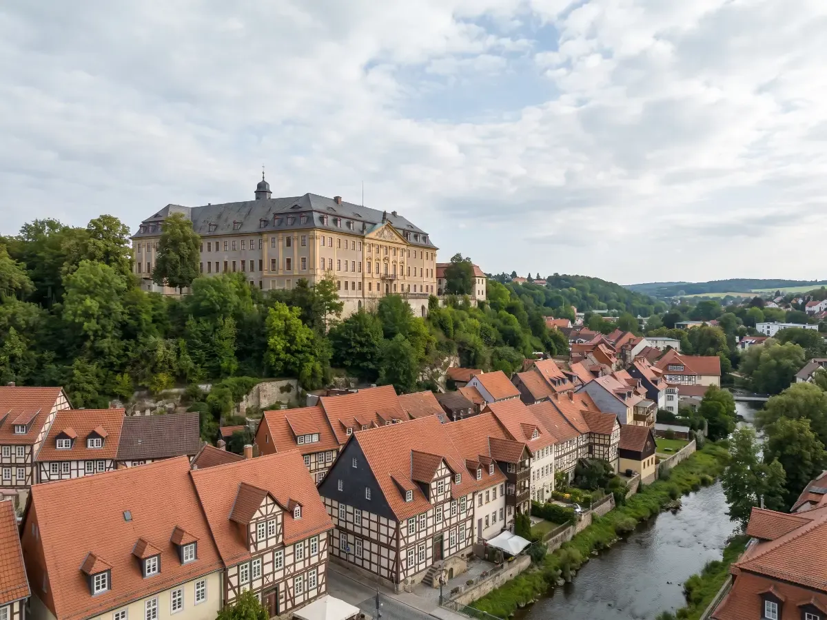 Heidecksburg über Rudolstadt