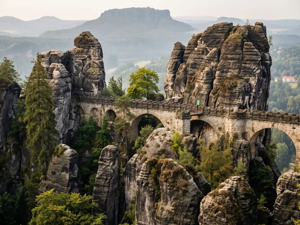 Basteibrücke in der Sächsischen Schweiz