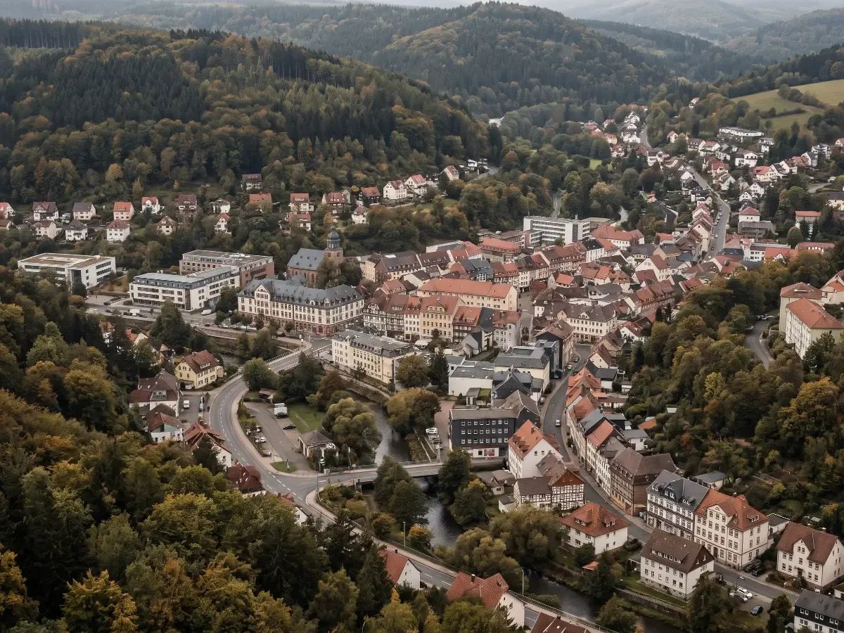 Suhl im Thüringer Wald